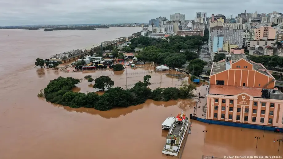 Rio Grande do Sul enchentes resposta de emergência