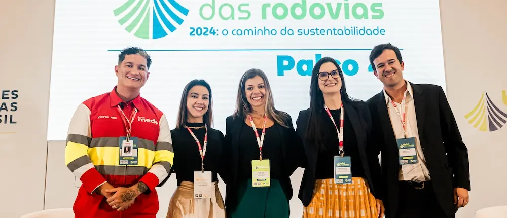 Painel de sustentabilidade na Bienal das Rodovias 2024