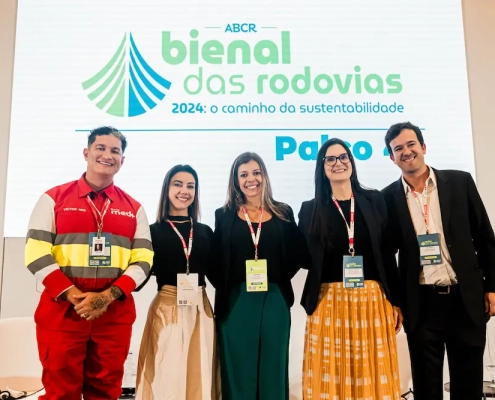 Painel de sustentabilidade na Bienal das Rodovias 2024